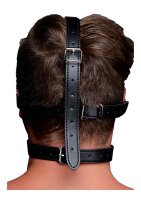 Strict Blindfold Harness with Ball Gag