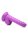 POP 6.5" Dildo with Balls - Purple