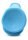 POP Dildo with Balls - Blue 21cm