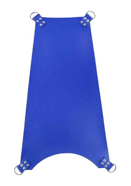 Adjusted Leather sling - 4 points - Blue