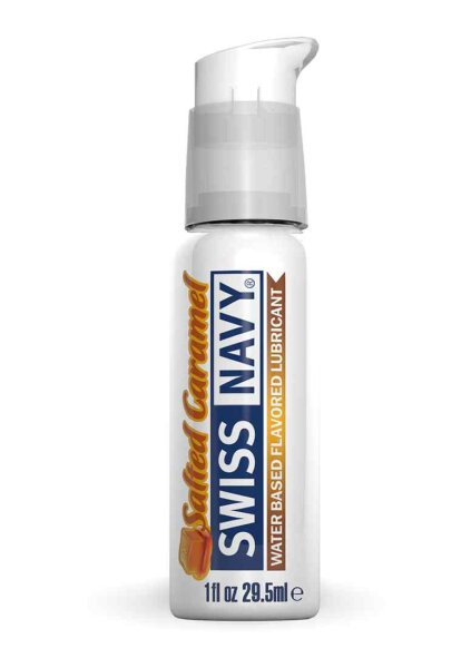 Swiss Navy Salted Caramel Flavored Lubricant 30ml/1oz