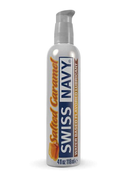 Swiss Navy Salted Caramel Flavored Lubricant 118ml/4oz
