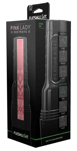 FLESHLIGHT Pink Lady Destroya Vagina Masturbator