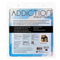 Addiction Strap-On Harness One Size Fits Most Black