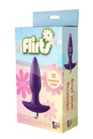 Flirts 10 Functions Vibrating Plug Purpl