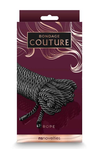 Bondage Couture Rope Black