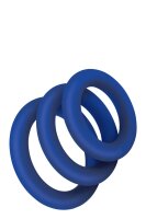 Zolo Extra Thick Silicone Cock Ring 3Pk