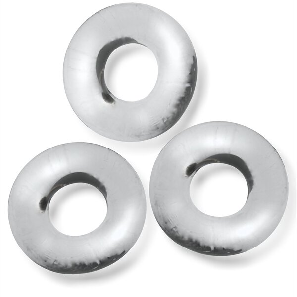 Oxballs FAT WILLY 3-pack Cockrings - Clear