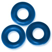 Oxballs FAT WILLY 3-pack Cockrings - Space Blue