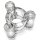 Oxballs HEAVY SQUEEZE Weighted Ballstretcher - Clear