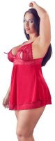 Babydoll rot L - 4XL