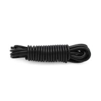 Silicone Rope Black 5 meter
