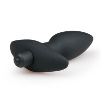 Black Vibrating Buttplug