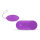 Easytoys Remote Control Vibrating Egg Purple