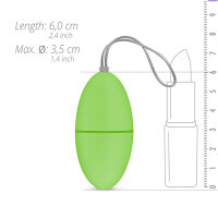 Easytoys Remote Control Vibrating Egg Green