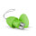 Easytoys Remote Control Vibrating Egg Green
