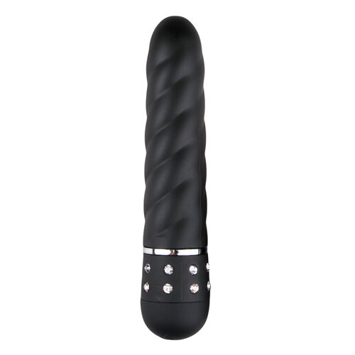 Mini Vibrator Twisted Black