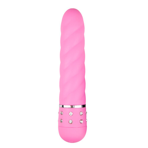 Mini Vibrator Twisted Pink