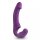Strapless Strap-On Vibrator Purple
