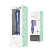 Jelly Infinity Realistic Vibrator Blue