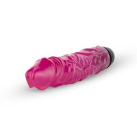 Jelly Supreme Realistic Vibrator Pink/Glitter