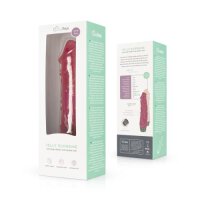 Jelly Supreme Realistic Vibrator Pink/Glitter