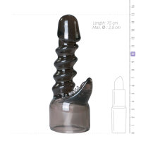 Easytoys Spiral Wand Attachment Black