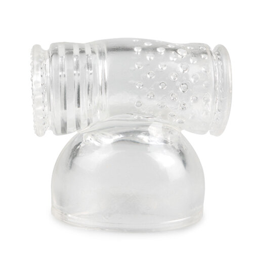 Masturbator Wand Attachment Clear