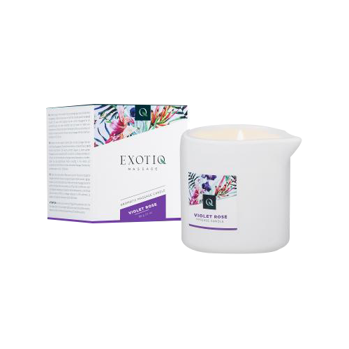 Exotiq Massagekerze Violet Rose 60g
