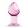 Pink Glass Buttplug