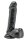 Dildo with Balls Black 18cm
