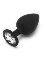 Diamond Booty Jewel Large Black 4 cm