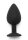 Diamond Booty Jewel Large Black 4 cm
