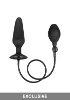 XL Silicone Inflatable Plug Black