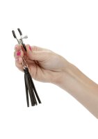 Playful Tassels Nipple Clamps Black