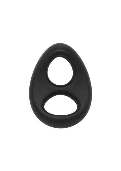 Soft Silicone Stallion C-Ring Black