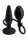 Inflatable Butt Plug M Black