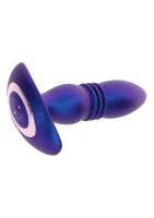 The Tough Thrusting Vibrating Plug Blue Metallic