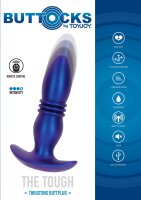 The Tough Thrusting Vibrating Plug Blue Metallic