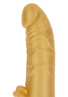 Gold Dicker Stim Vibrator  Gold