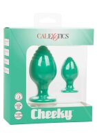 Cheeky Buttplug Set Green