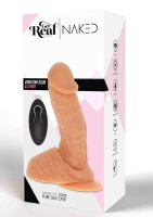 Silicone Vibrating Dildo Light skin tone
