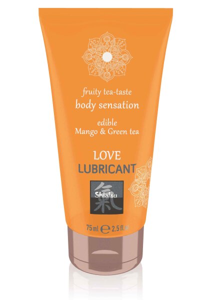 HOT Love Lubricant küssbar Mango & Grüner Tee 75 ml