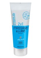 HOT Massage & Glide Gel 2 in1 Natural 200 ml