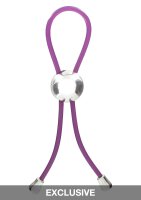 Adjustable Love Ring Purple