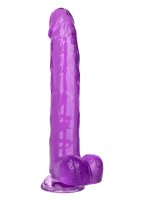 Queen Size Dong 10 Inch Purple - 30,5 cm