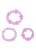 Stay Hard Three Rings Purple