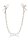 Crystal Chain Nipple Clamps Silver