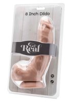 Dildo with Balls Skin 20.5cm