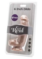 Dildo 6in. with Balls Vibrator Skin